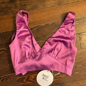 NWT princess polly Nellie top purple